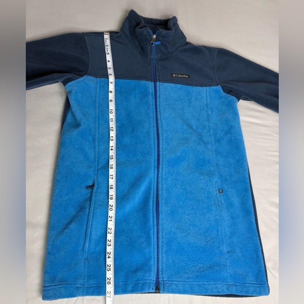 Columbia Kids Blue Fleece Jacket - Picture 5 of 6
